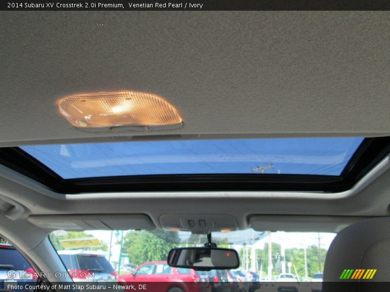 Venetian Red Pearl / Ivory 2014 Subaru XV Crosstrek 2.0i Premium