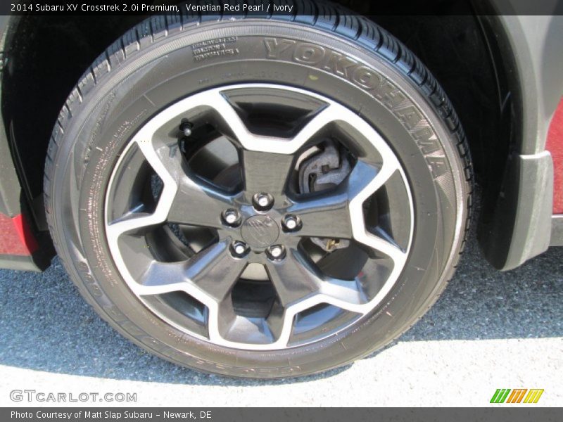 Venetian Red Pearl / Ivory 2014 Subaru XV Crosstrek 2.0i Premium