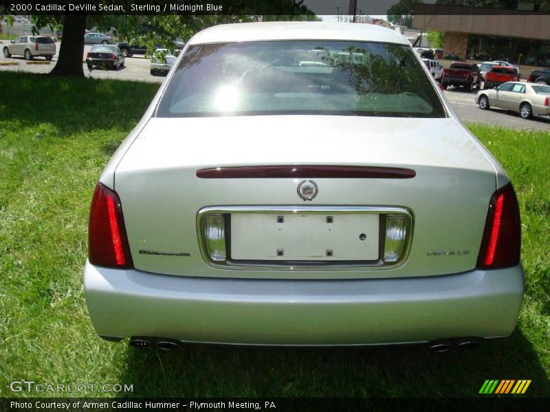 Sterling / Midnight Blue 2000 Cadillac DeVille Sedan