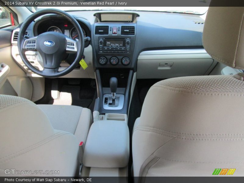 Venetian Red Pearl / Ivory 2014 Subaru XV Crosstrek 2.0i Premium