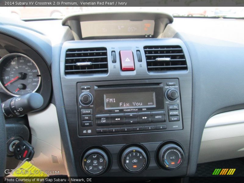 Venetian Red Pearl / Ivory 2014 Subaru XV Crosstrek 2.0i Premium