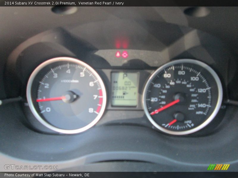 Venetian Red Pearl / Ivory 2014 Subaru XV Crosstrek 2.0i Premium