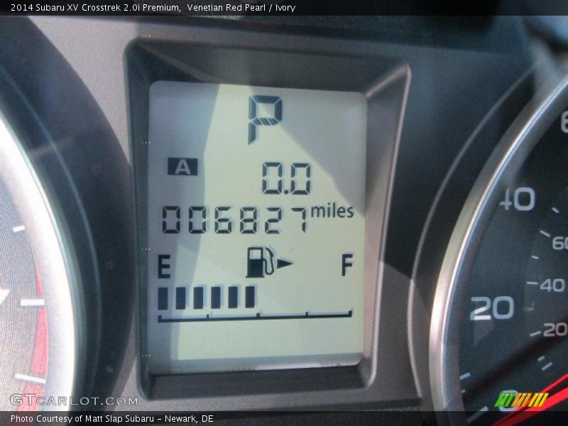 Venetian Red Pearl / Ivory 2014 Subaru XV Crosstrek 2.0i Premium