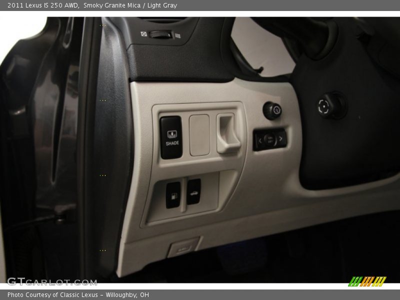 Smoky Granite Mica / Light Gray 2011 Lexus IS 250 AWD