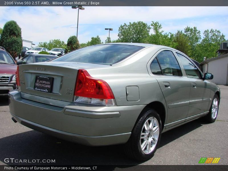 Willow Green Metallic / Beige 2006 Volvo S60 2.5T AWD