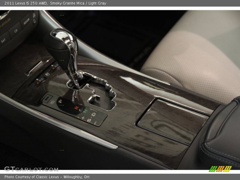 Smoky Granite Mica / Light Gray 2011 Lexus IS 250 AWD