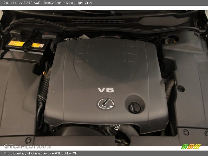 Smoky Granite Mica / Light Gray 2011 Lexus IS 250 AWD