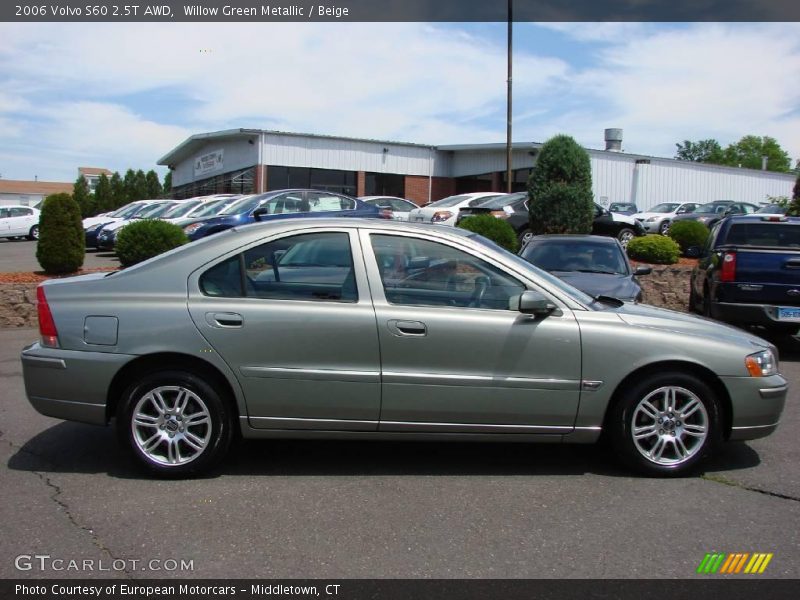 Willow Green Metallic / Beige 2006 Volvo S60 2.5T AWD