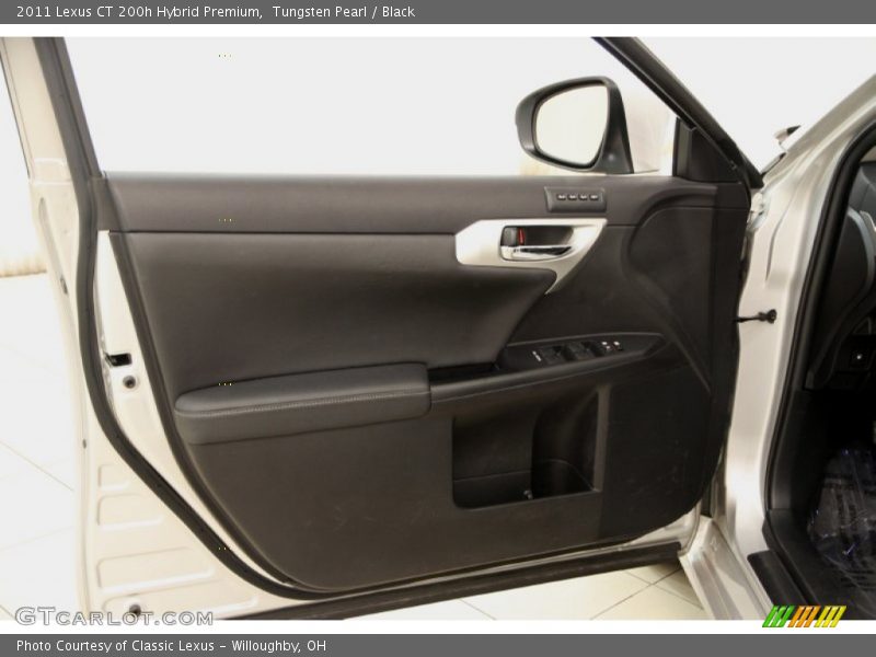 Tungsten Pearl / Black 2011 Lexus CT 200h Hybrid Premium