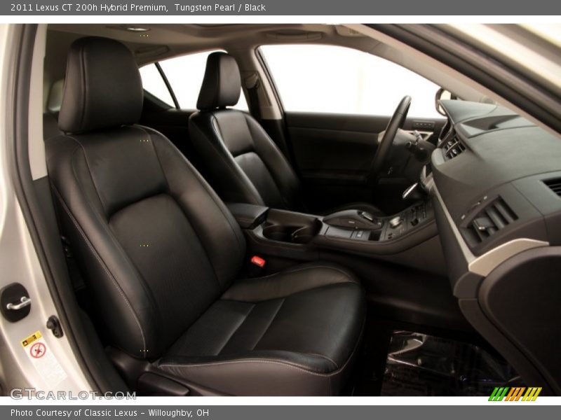 Tungsten Pearl / Black 2011 Lexus CT 200h Hybrid Premium