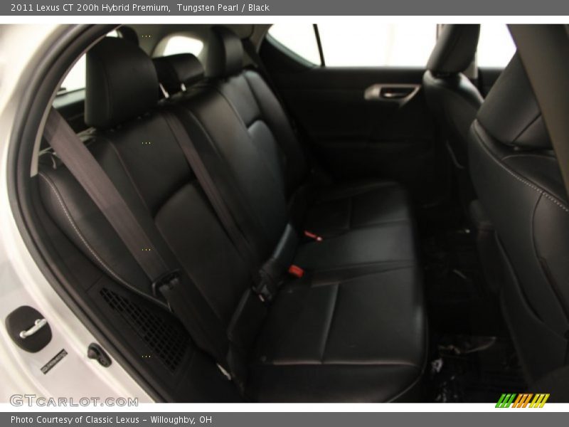 Tungsten Pearl / Black 2011 Lexus CT 200h Hybrid Premium