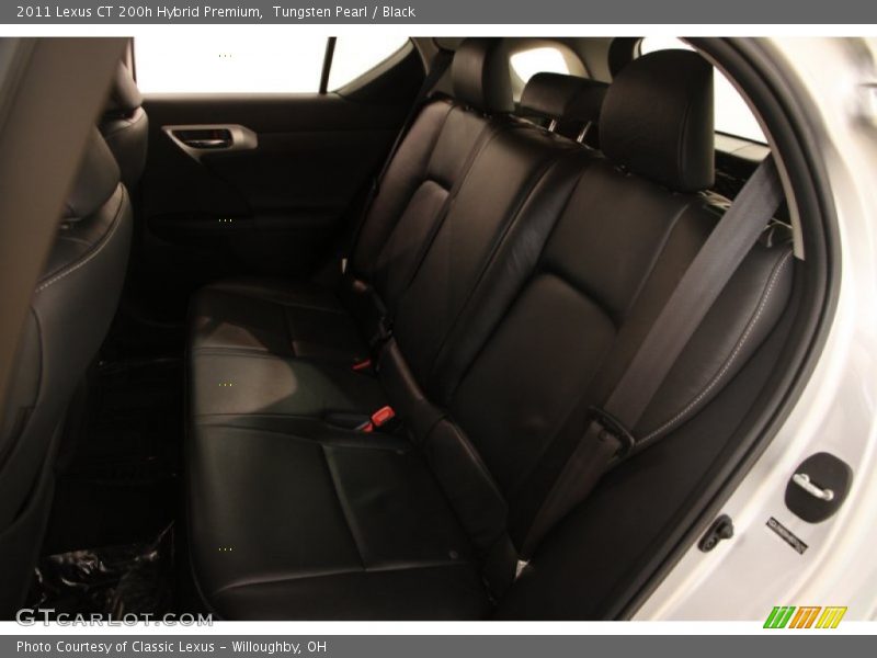 Tungsten Pearl / Black 2011 Lexus CT 200h Hybrid Premium
