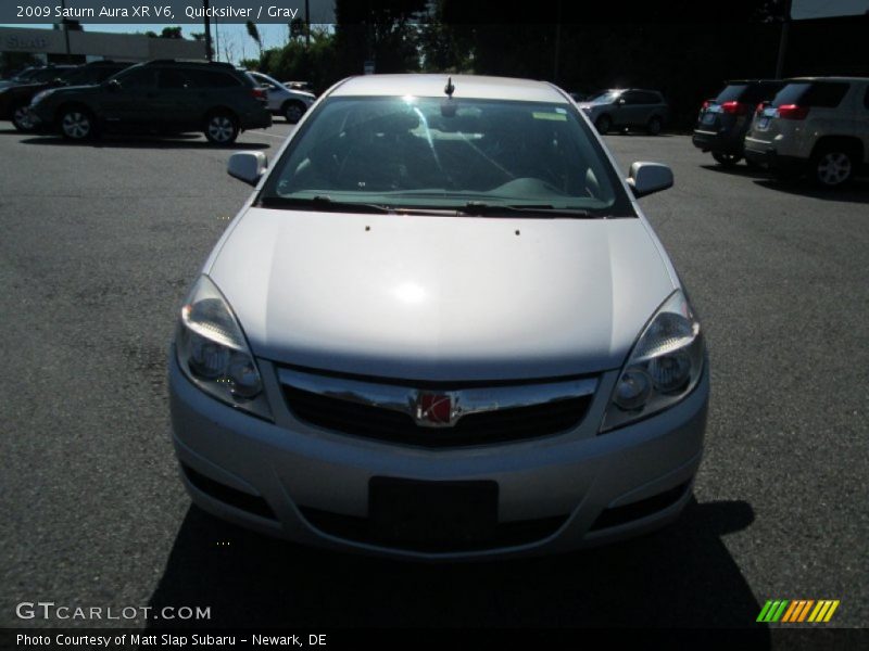 Quicksilver / Gray 2009 Saturn Aura XR V6