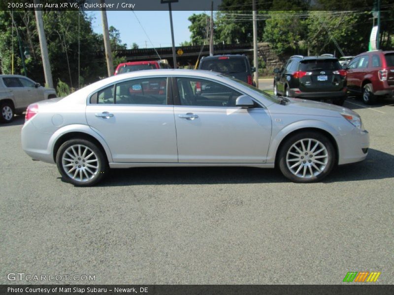 Quicksilver / Gray 2009 Saturn Aura XR V6