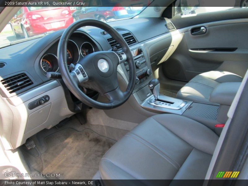 Quicksilver / Gray 2009 Saturn Aura XR V6