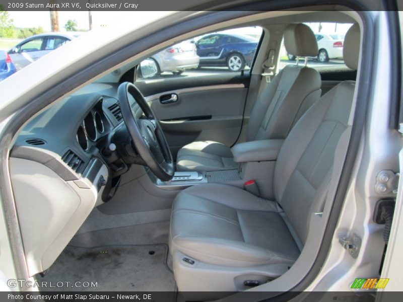 Quicksilver / Gray 2009 Saturn Aura XR V6