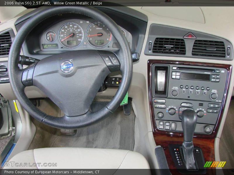 Willow Green Metallic / Beige 2006 Volvo S60 2.5T AWD