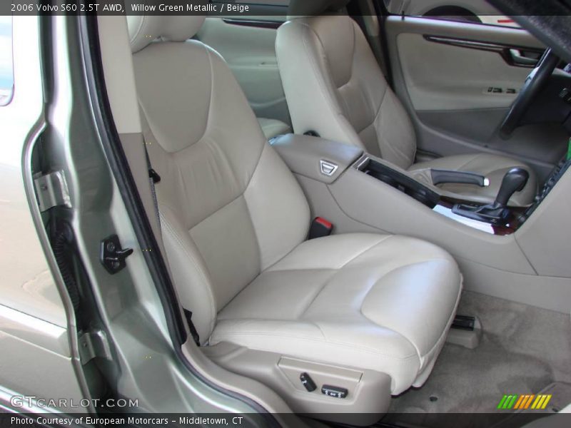 Willow Green Metallic / Beige 2006 Volvo S60 2.5T AWD