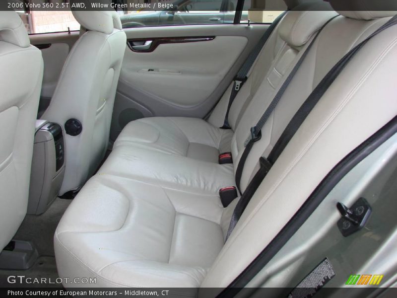 Willow Green Metallic / Beige 2006 Volvo S60 2.5T AWD