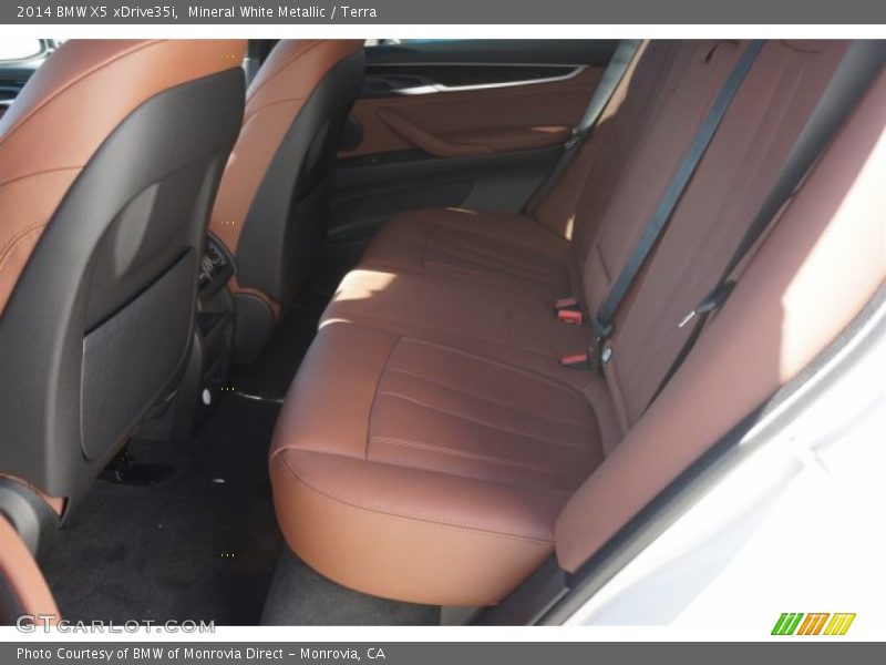 Mineral White Metallic / Terra 2014 BMW X5 xDrive35i