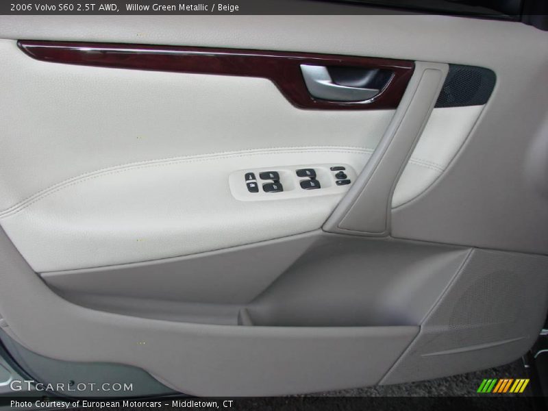 Willow Green Metallic / Beige 2006 Volvo S60 2.5T AWD