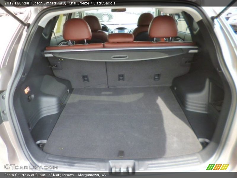 Chai Bronze / Black/Saddle 2012 Hyundai Tucson Limited AWD