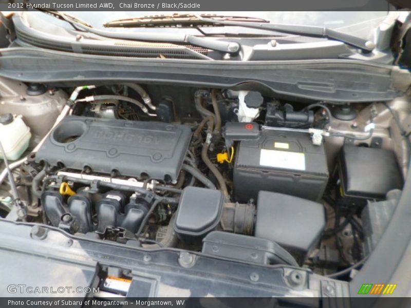Chai Bronze / Black/Saddle 2012 Hyundai Tucson Limited AWD