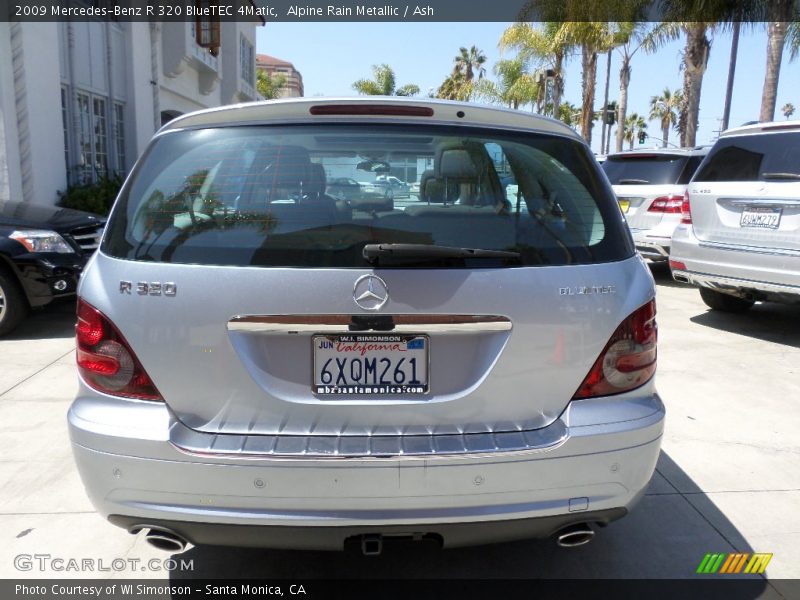 Alpine Rain Metallic / Ash 2009 Mercedes-Benz R 320 BlueTEC 4Matic