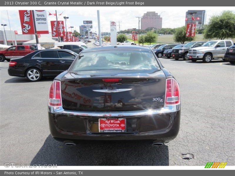 Granite Crystal Metallic / Dark Frost Beige/Light Frost Beige 2013 Chrysler 300 C