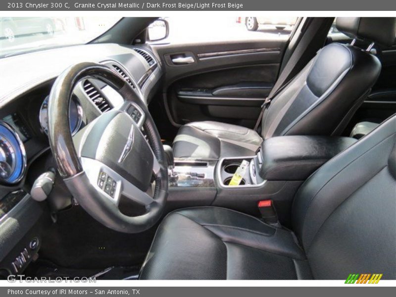Granite Crystal Metallic / Dark Frost Beige/Light Frost Beige 2013 Chrysler 300 C