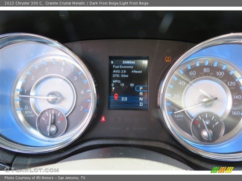 Granite Crystal Metallic / Dark Frost Beige/Light Frost Beige 2013 Chrysler 300 C
