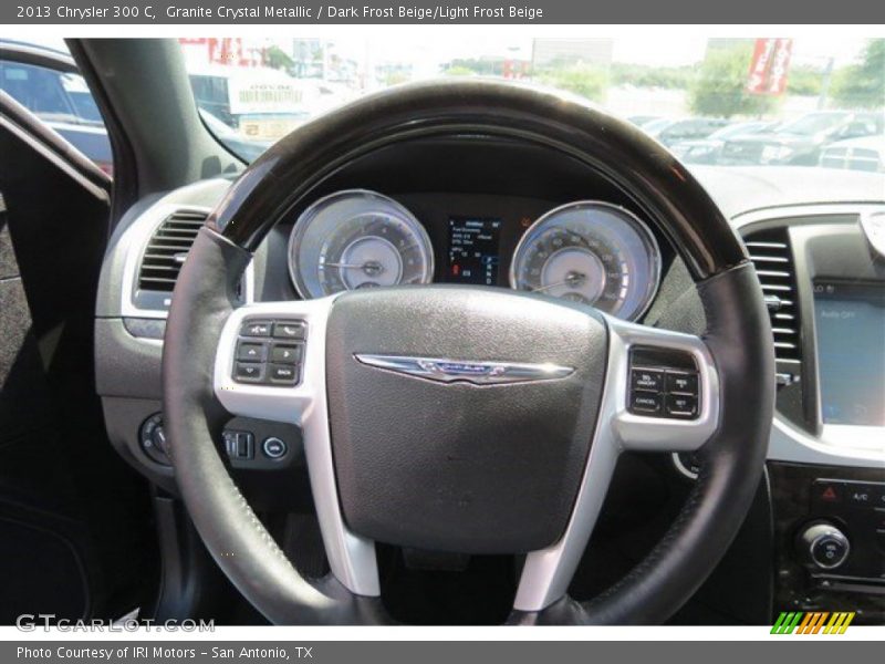 Granite Crystal Metallic / Dark Frost Beige/Light Frost Beige 2013 Chrysler 300 C