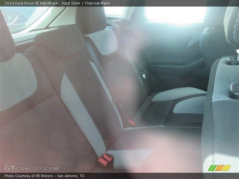 Ingot Silver / Charcoal Black 2014 Ford Focus SE Hatchback