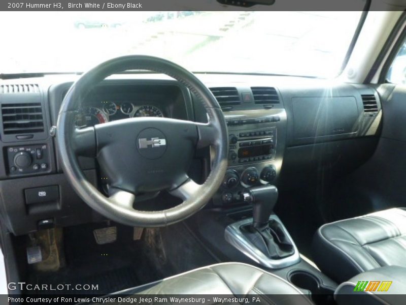 Birch White / Ebony Black 2007 Hummer H3