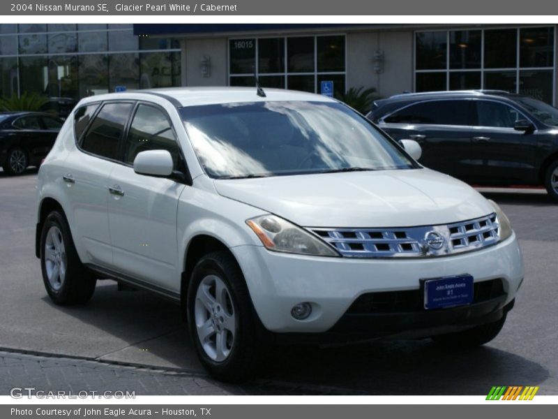 Glacier Pearl White / Cabernet 2004 Nissan Murano SE