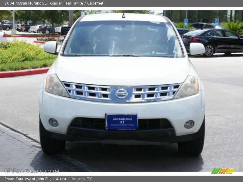 Glacier Pearl White / Cabernet 2004 Nissan Murano SE