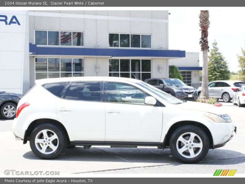 Glacier Pearl White / Cabernet 2004 Nissan Murano SE