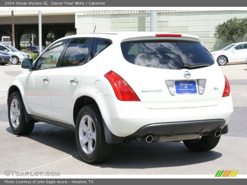 Glacier Pearl White / Cabernet 2004 Nissan Murano SE