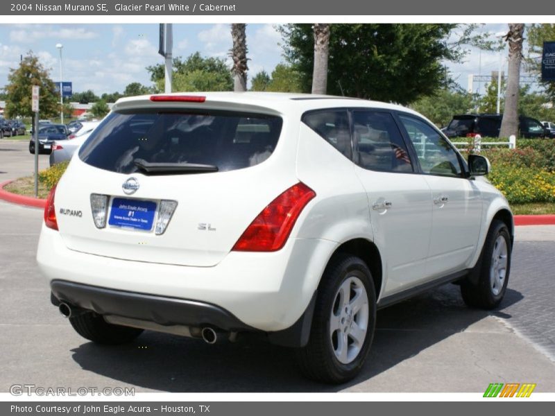 Glacier Pearl White / Cabernet 2004 Nissan Murano SE