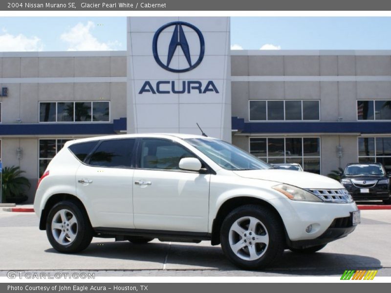 Glacier Pearl White / Cabernet 2004 Nissan Murano SE