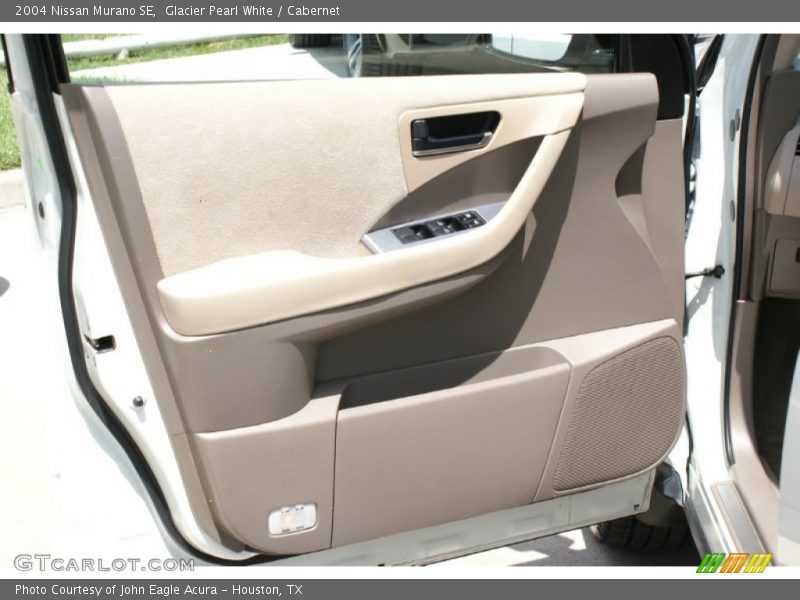 Glacier Pearl White / Cabernet 2004 Nissan Murano SE