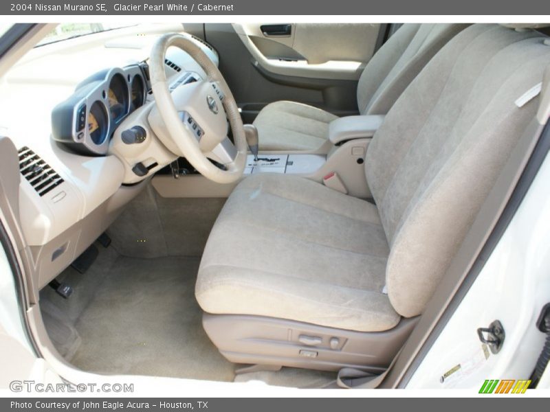 Glacier Pearl White / Cabernet 2004 Nissan Murano SE