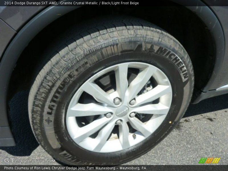 Granite Crystal Metallic / Black/Light Frost Beige 2014 Dodge Durango SXT AWD