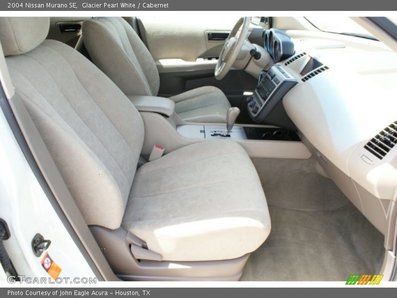 Glacier Pearl White / Cabernet 2004 Nissan Murano SE