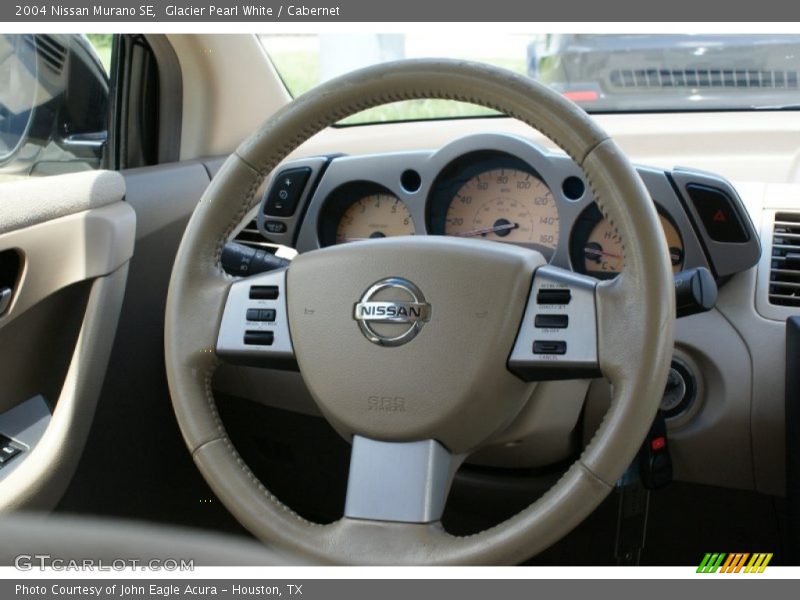 Glacier Pearl White / Cabernet 2004 Nissan Murano SE