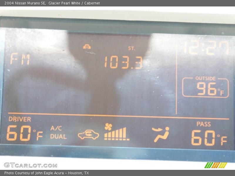 Glacier Pearl White / Cabernet 2004 Nissan Murano SE