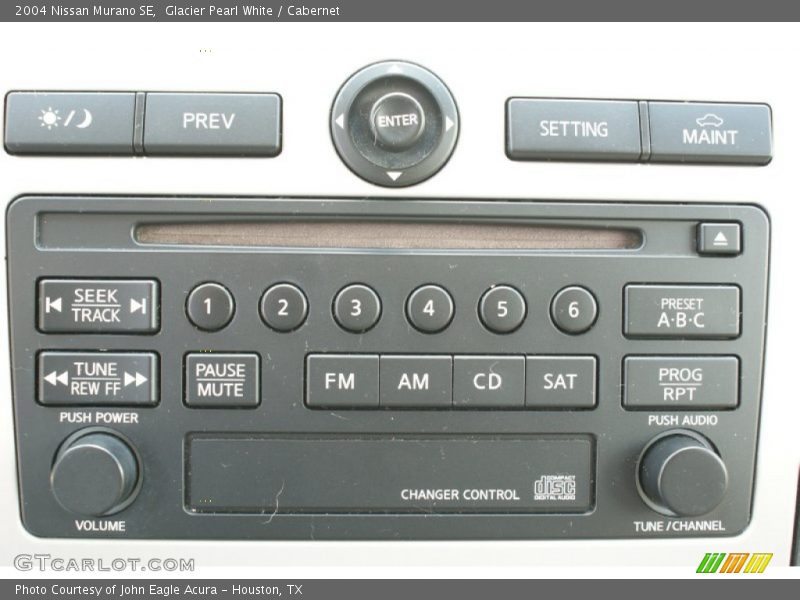 Glacier Pearl White / Cabernet 2004 Nissan Murano SE