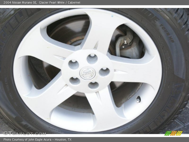 Glacier Pearl White / Cabernet 2004 Nissan Murano SE