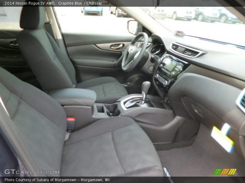 Graphite Blue / Charcoal 2014 Nissan Rogue SV AWD