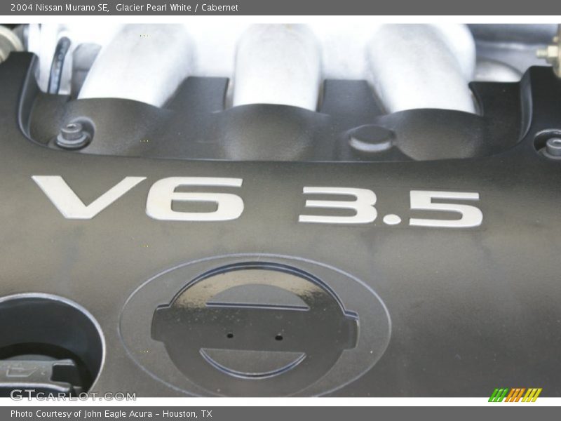 Glacier Pearl White / Cabernet 2004 Nissan Murano SE